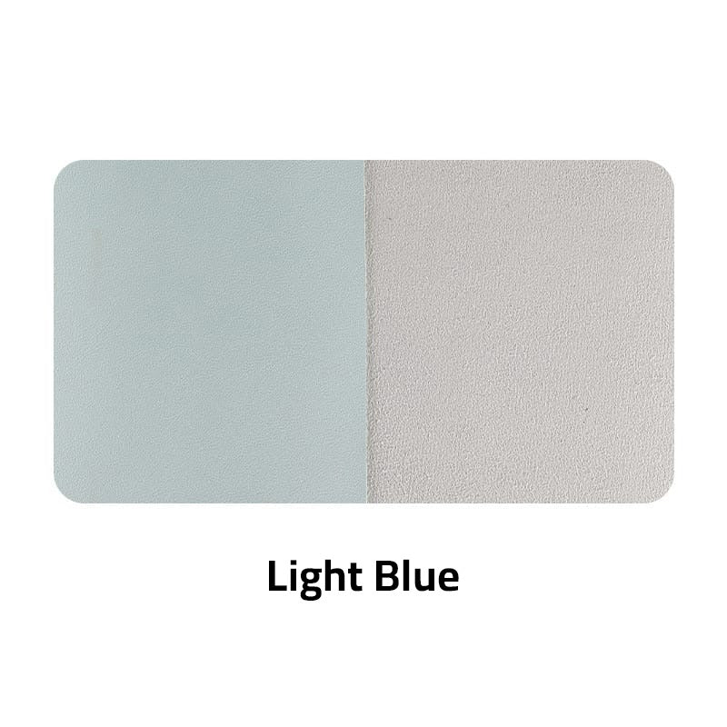 Light Blue Soft Non-Slip Laptop Desk Protector Pad