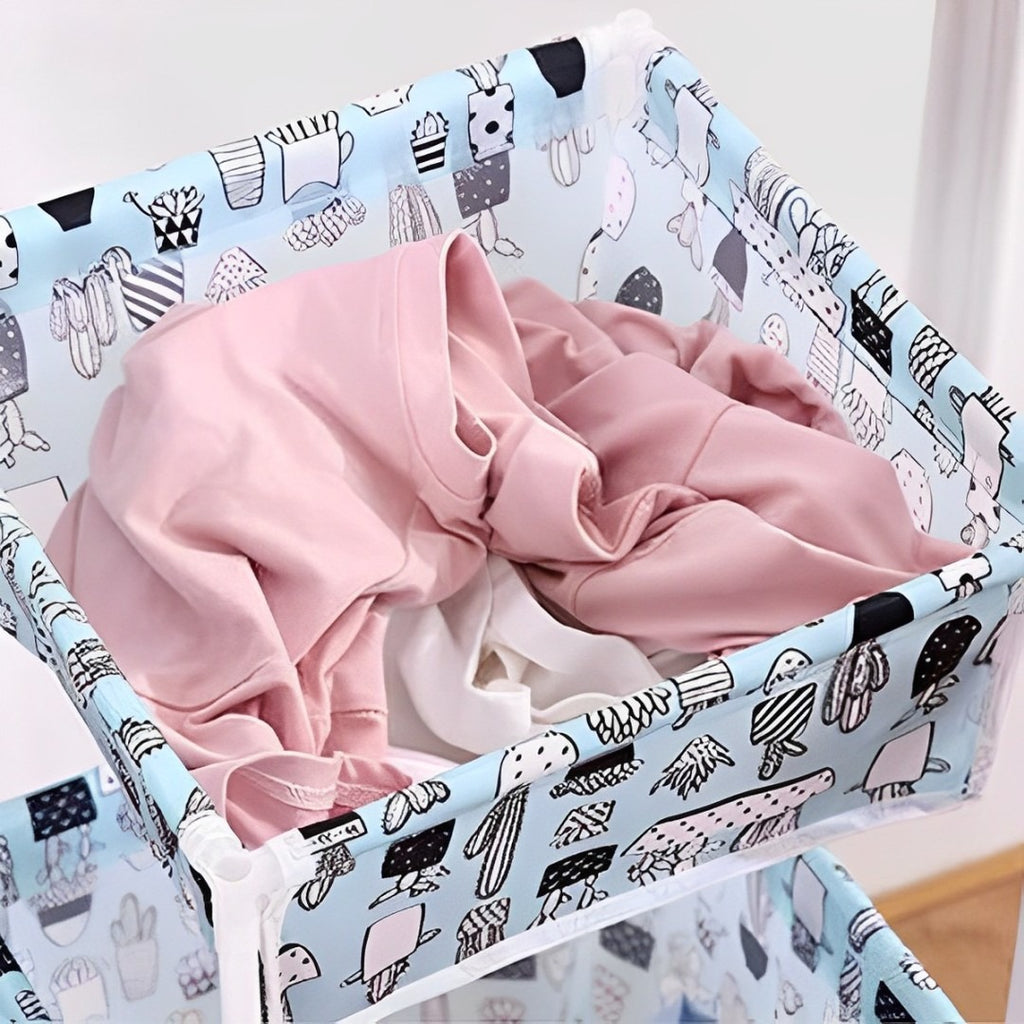 Large Capacity Double Layer Dirty Cloth Laundry Basket Storage Rack Large Capacity Double Layer Dirty Cloth Laundry Basket Storage Rack
