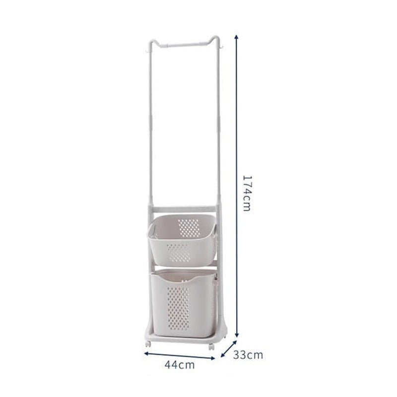 Size Of Laundry Storage Basket With Hanger.