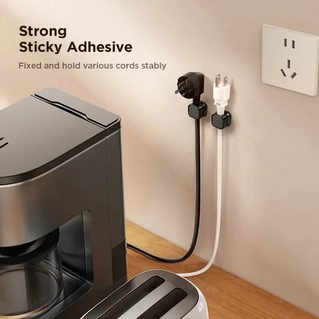 Magnetic Cable clips securely hold Cables Of Different Home Appliances.