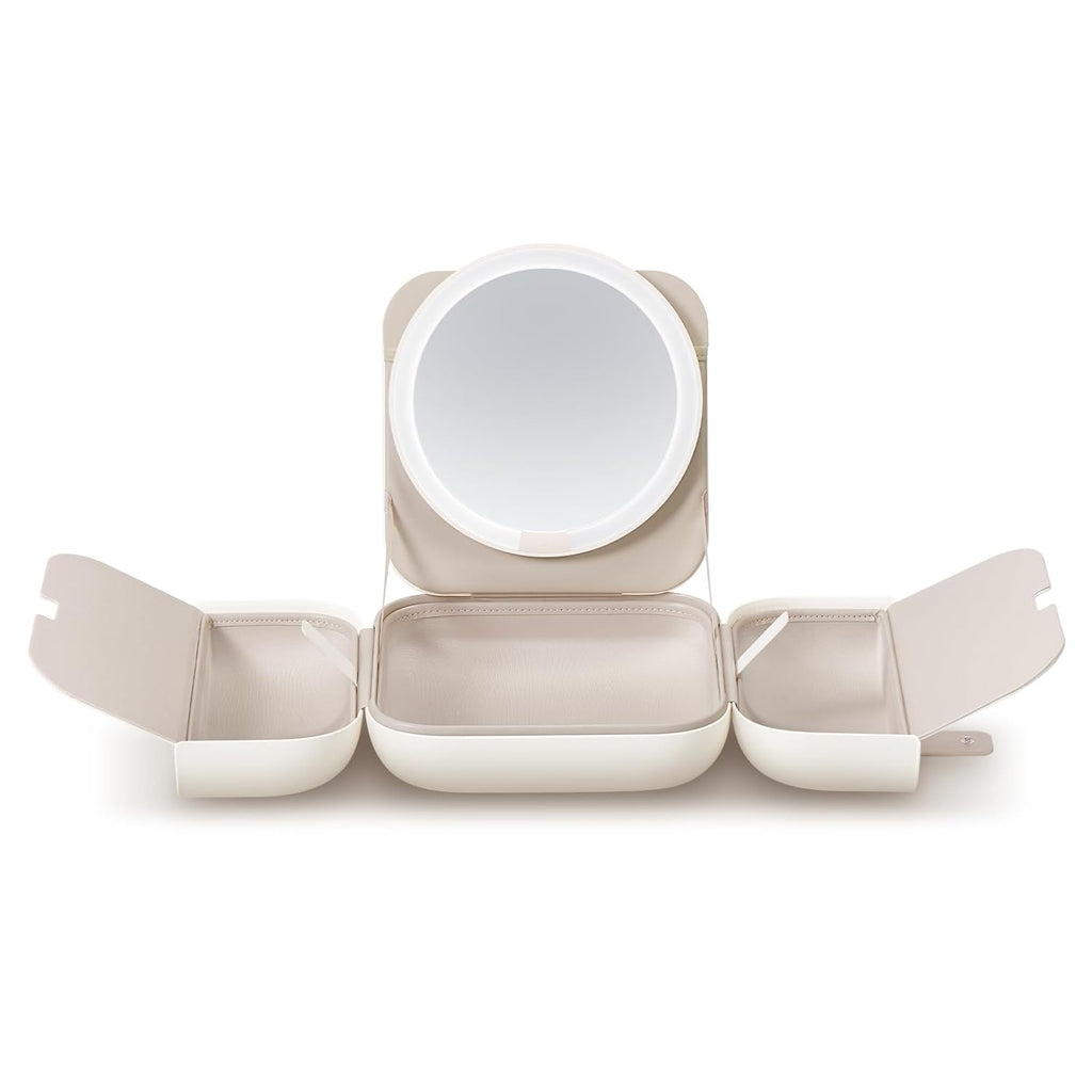 Makeup Bag with LED Mirror, Travel Makeup Storage Organizer Case Makeup Bag with LED Mirror, Travel Makeup Storage Organizer Case