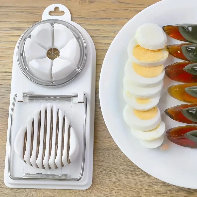 Egg Cutter Kitchen Gadgets - Wire Egg Slicer, Flower Shape Fruit, Egg Cutter Mold Egg Cutter Kitchen Gadgets - Wire Egg Slicer, Flower Shape Fruit, Egg Cutter Mold