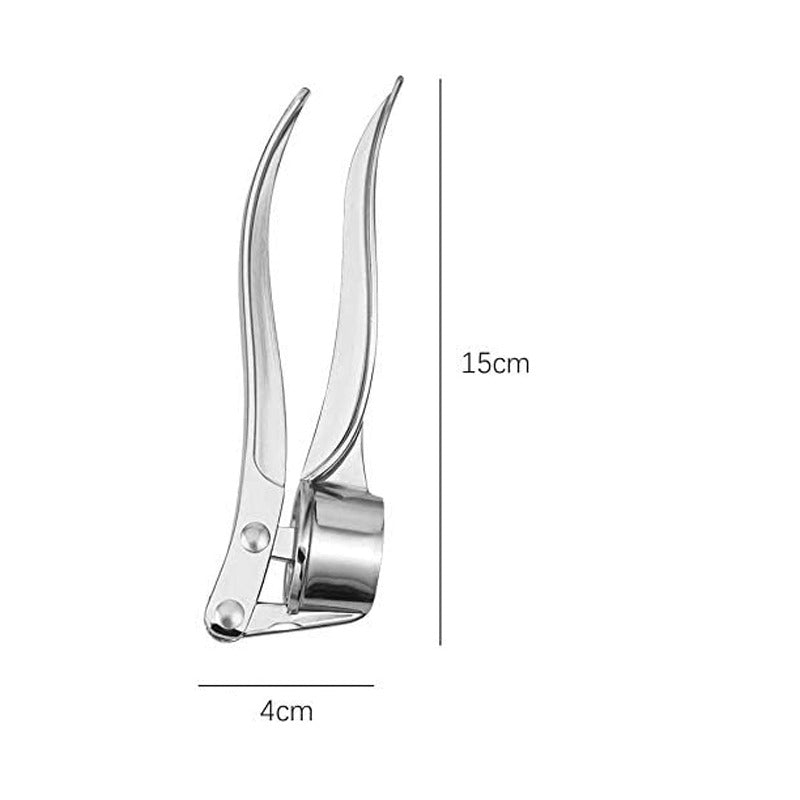 Size Of Manual Stainless Steel Ginger Garlic Press.