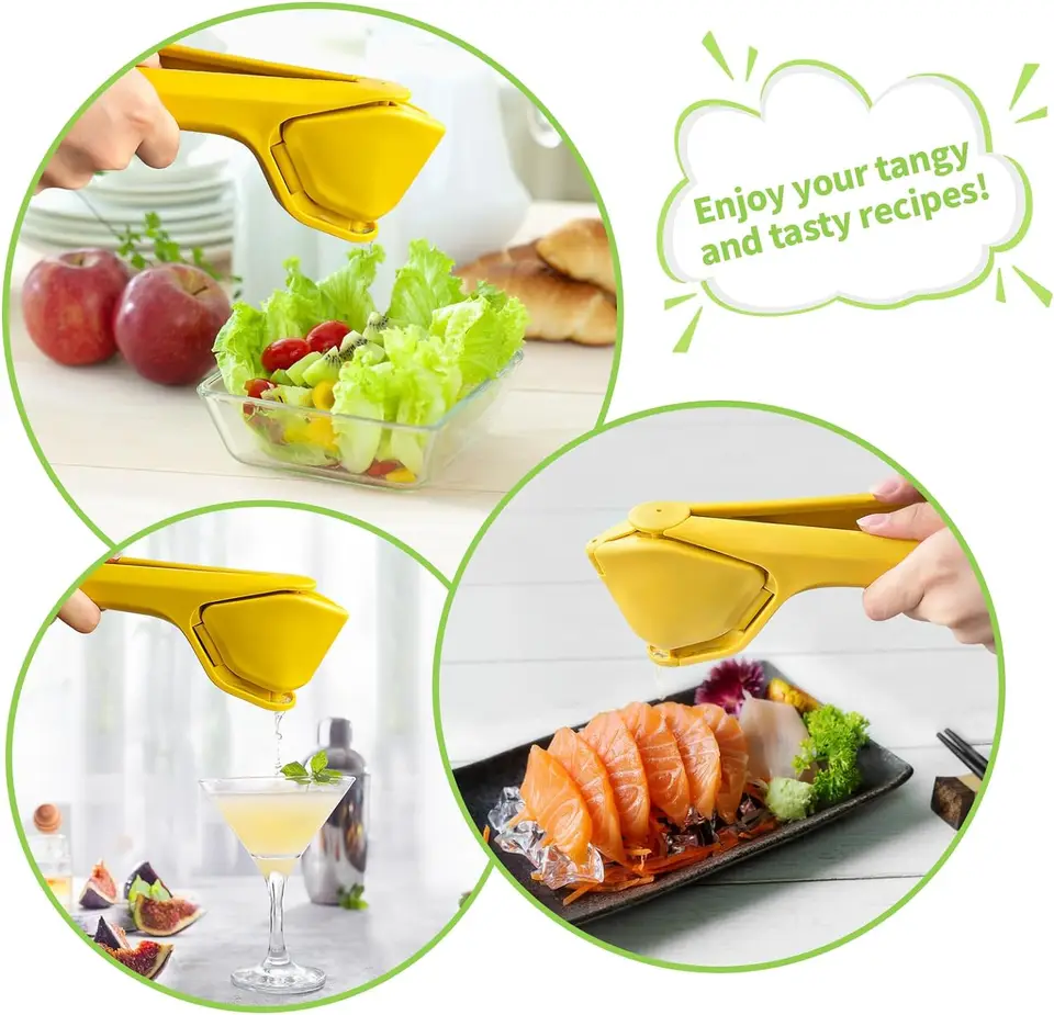 Manual Lemon Fruit Squeezer, Lime Squeezer, Citrus Press Juicer Manual Lemon Fruit Squeezer, Lime Squeezer, Citrus Press Juicer