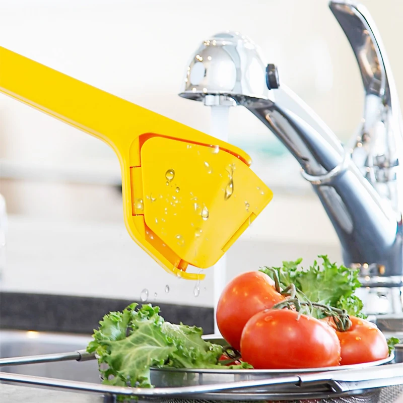 Washing Of Manual Lemon Fruit Squeezer.