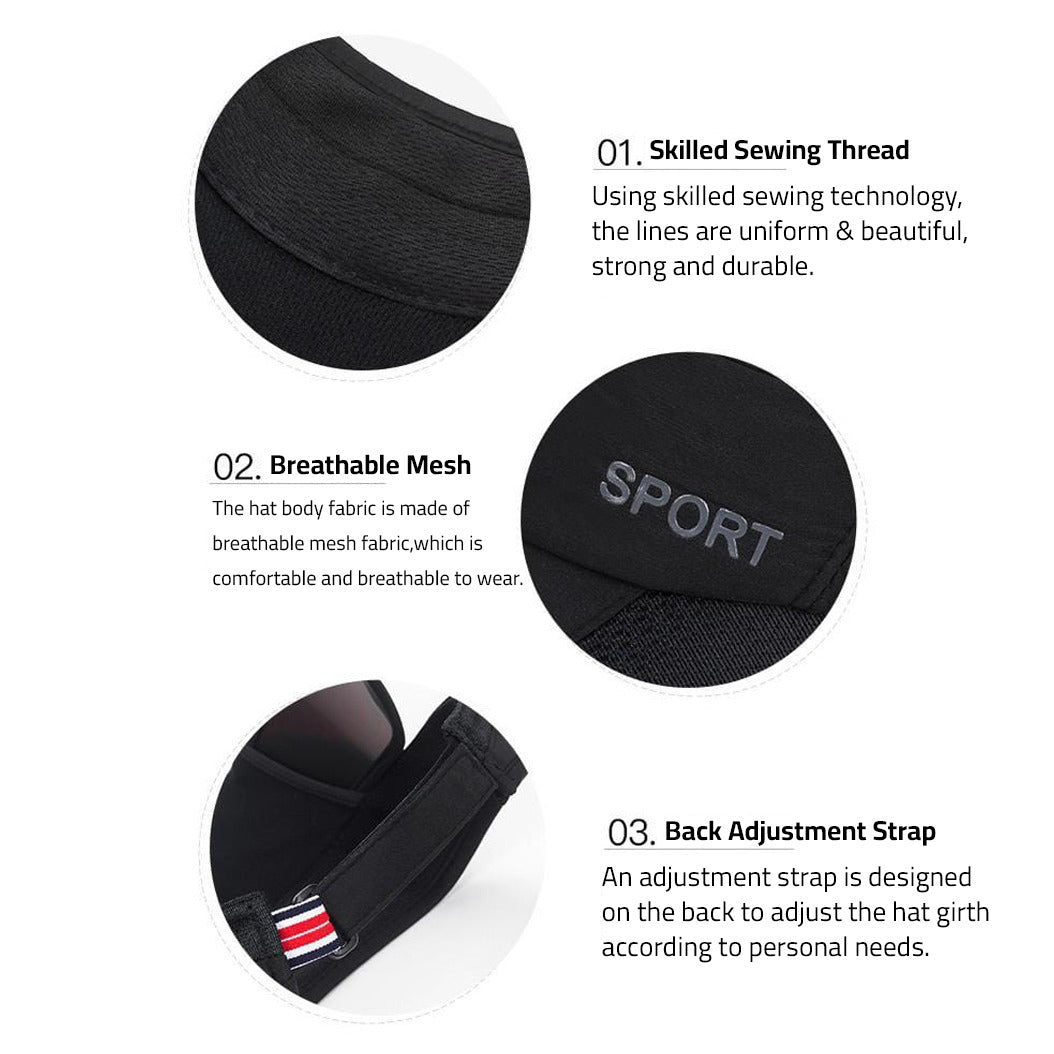 Material Feature Of Adjustable Wide Brim Hat.