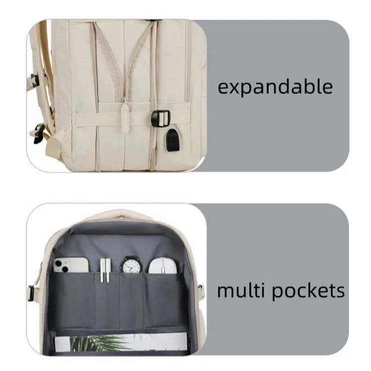 Features Of Men Woman Travel Backpack.