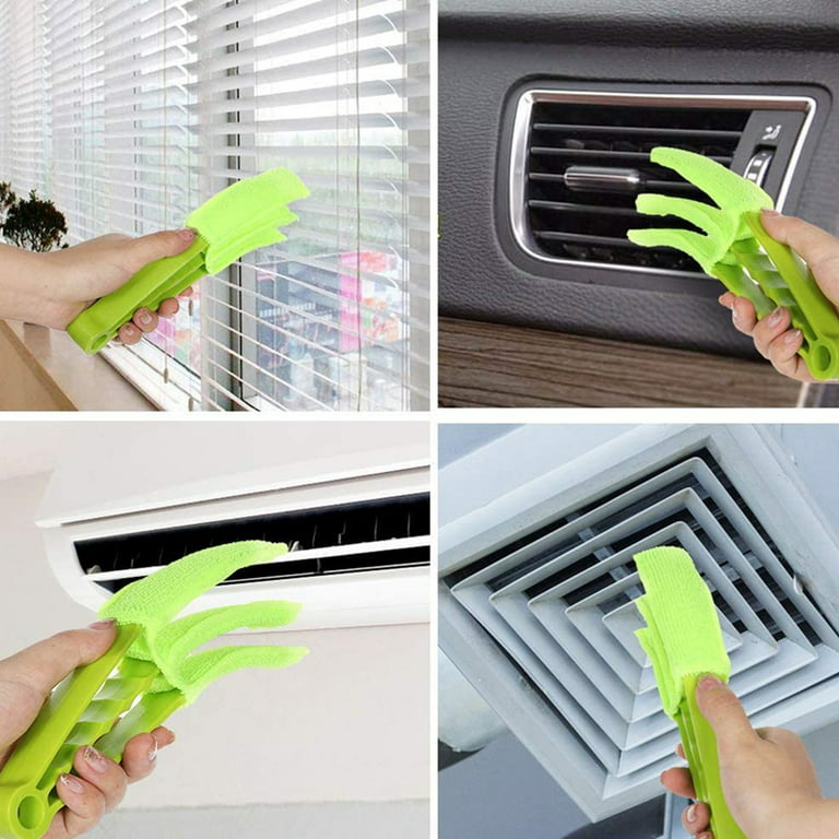 Microfiber Window Blinds Brush and AC cleaning brush