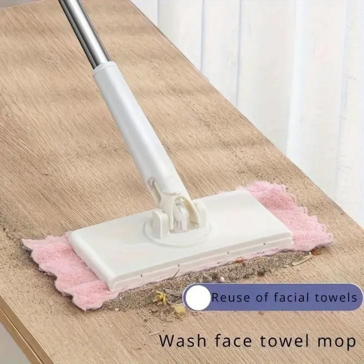 Mini Flat Mop is Used to Clean Floor.