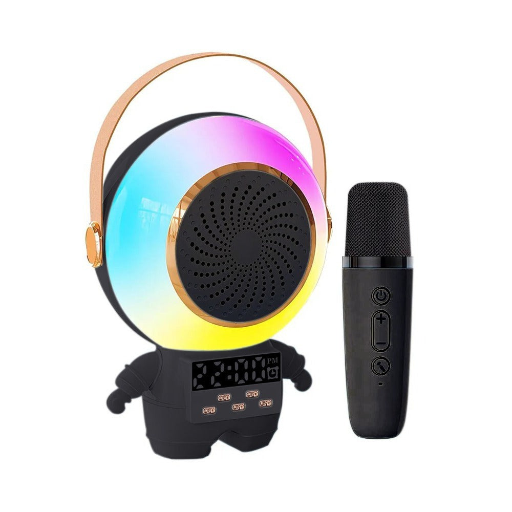 Mini Speaker, Astronaut Shape Karaoke Set, Portable Mic and Speaker Set Mini Speaker, Astronaut Shape Karaoke Set, Portable Mic and Speaker Set