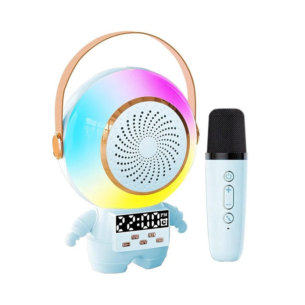 Mini Speaker, Astronaut Shape Karaoke Set, Portable Mic and Speaker Set Mini Speaker, Astronaut Shape Karaoke Set, Portable Mic and Speaker Set
