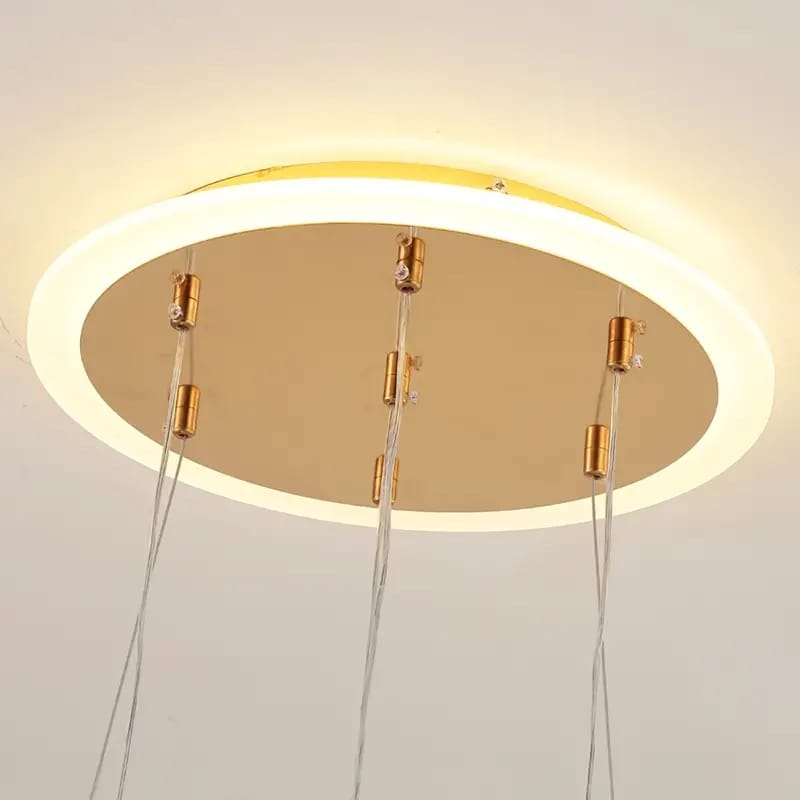 Modern Chandelier Pendant Indoor Lamp, LED Ceiling Decor Light With Remote Modern Chandelier Pendant Indoor Lamp, LED Ceiling Decor Light With Remote