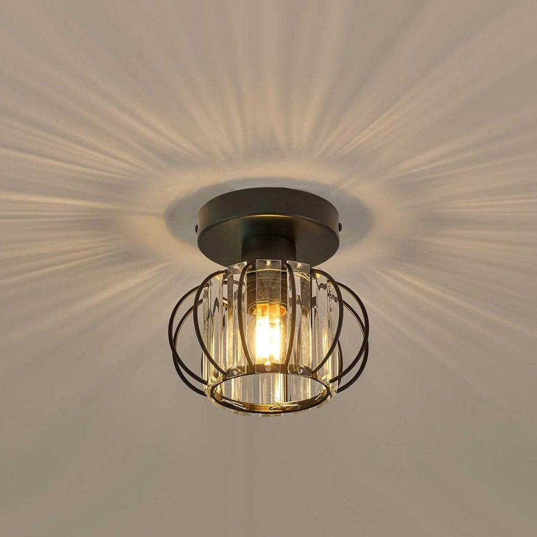 Modern Crystal Ceiling Lampshade.