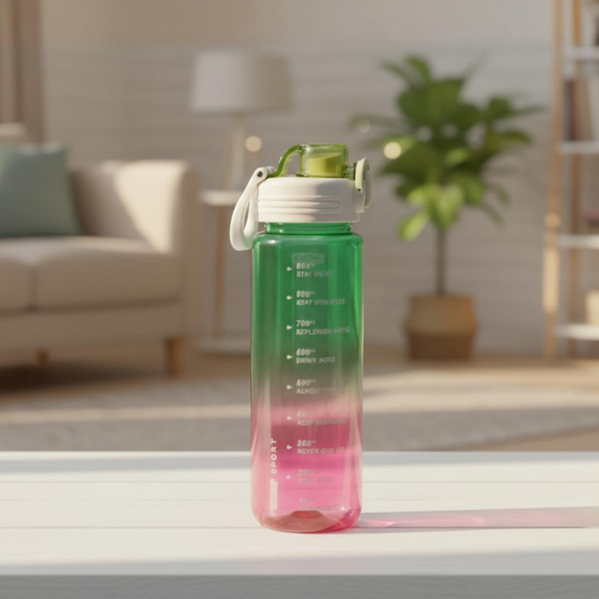 A Motivational Water Bottle.