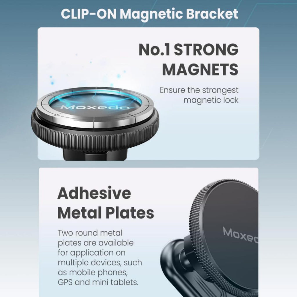 Moxedo Clip-On Magnetic Bracket Floating Screen Magnetic Phone Holder Moxedo Clip-On Magnetic Bracket Floating Screen Magnetic Phone Holder