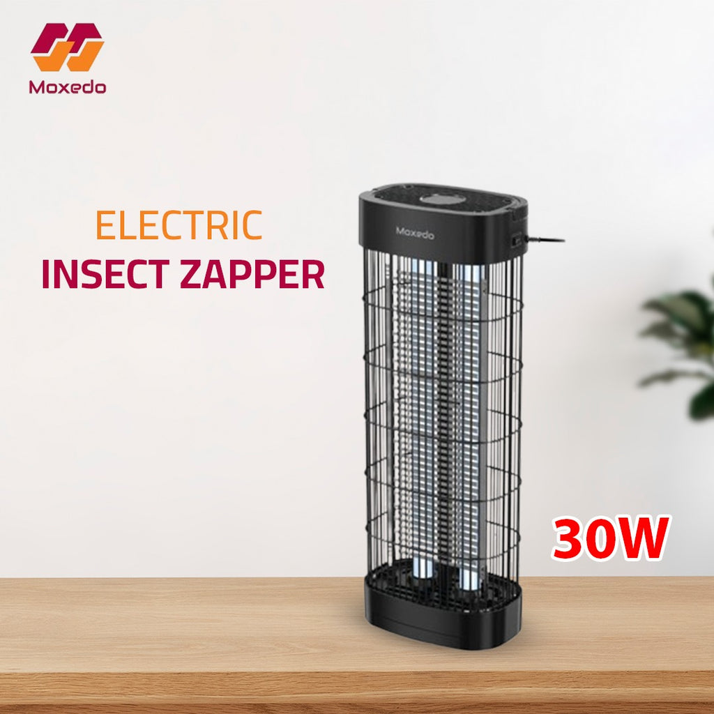 Moxedo Electric Insect Zapper, Mosquito Killer, 30W Indoor Bug Zapper with UV Light Moxedo Electric Insect Zapper, Mosquito Killer, 30W Indoor Bug Zapper with UV Light