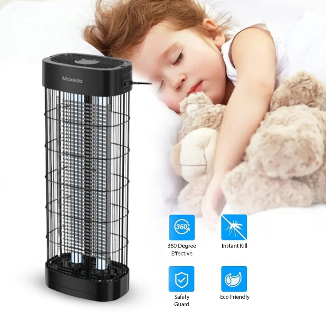 A Baby is Sleeping Peacefully By the Aid Of Moxedo Electric Insect Zapper 