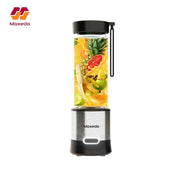 Moxedo Frutiva Rechargeable Portable Juicer Blender with Juice in Making.