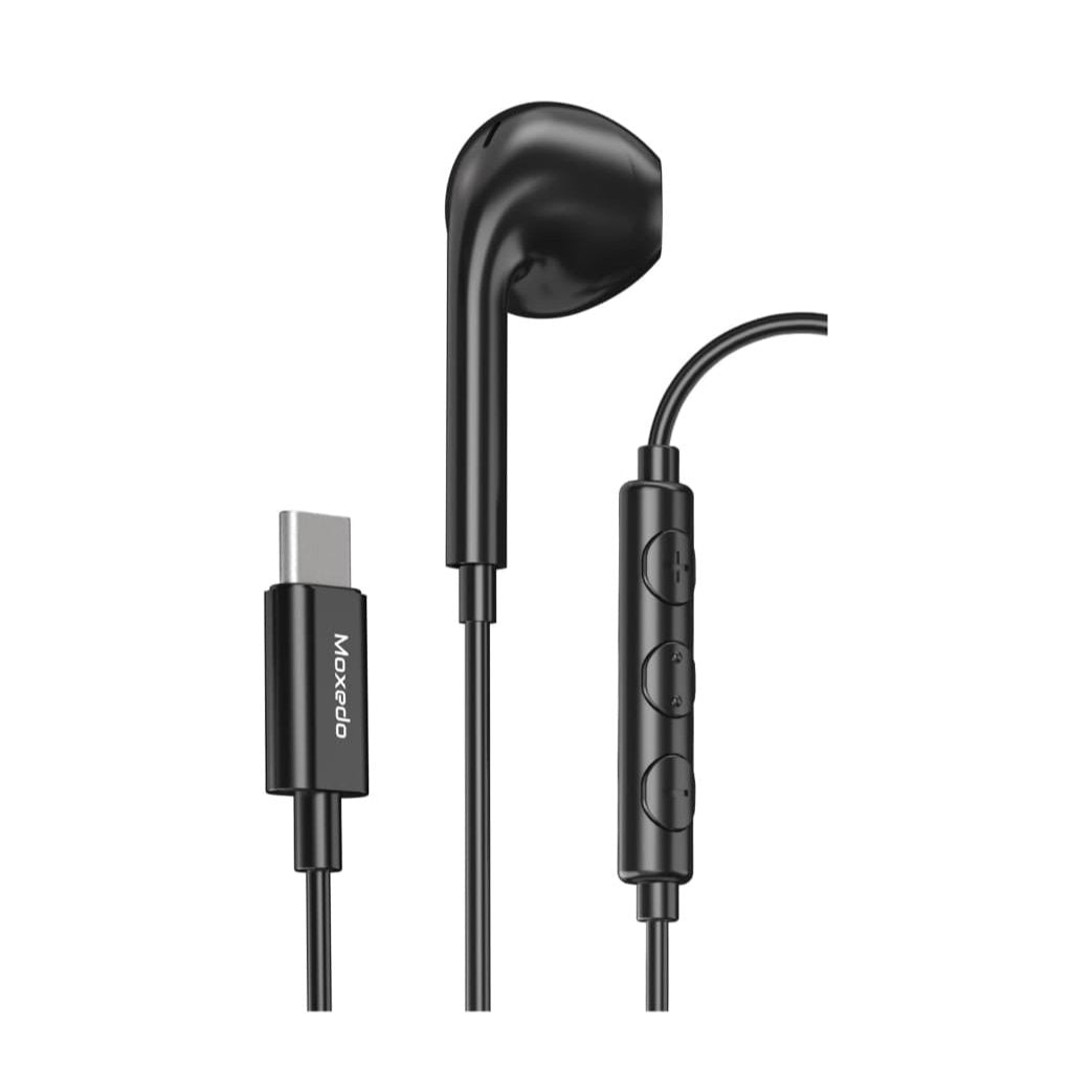 Moxedo Mono Stereo Type- C Earphone With In-line Mic and Remote