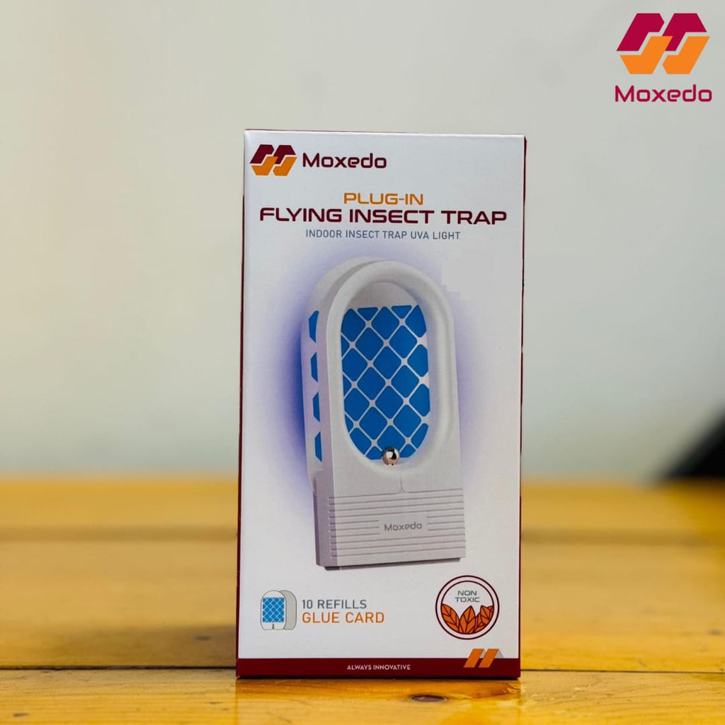 Moxedo Plug- In Flying Insect Trap, Indoor Insect Trap UVA Light Moxedo Plug- In Flying Insect Trap, Indoor Insect Trap UVA Light