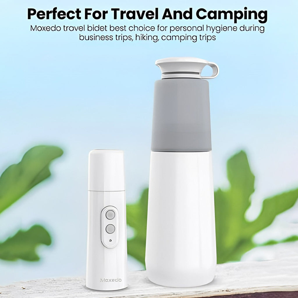 Moxedo Portable Travel Bidet, Rechargeable Electric Sprayer Moxedo Portable Travel Bidet, Rechargeable Electric Sprayer