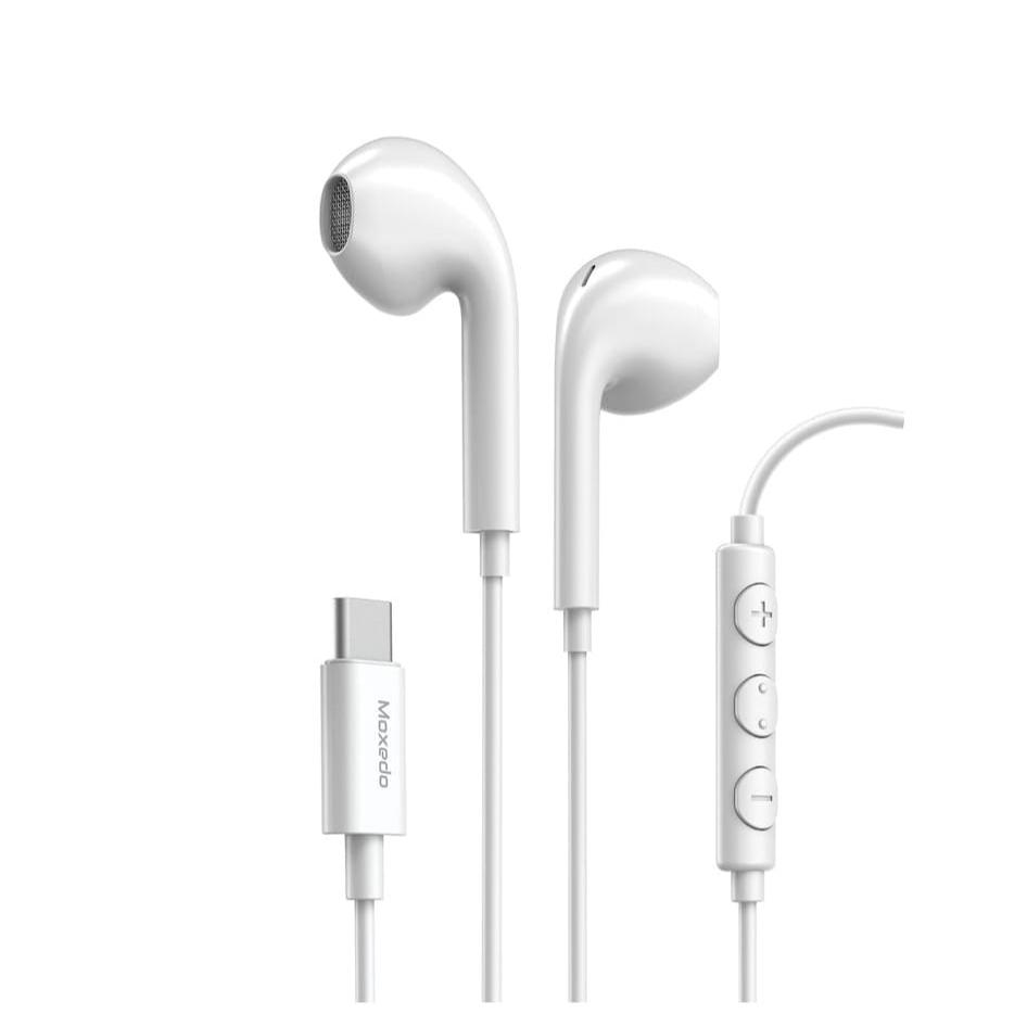 Moxedo Wired Stereo Type- C Earphone With In-line Mic and Remote Moxedo Wired Stereo Type- C Earphone With In-line Mic and Remote