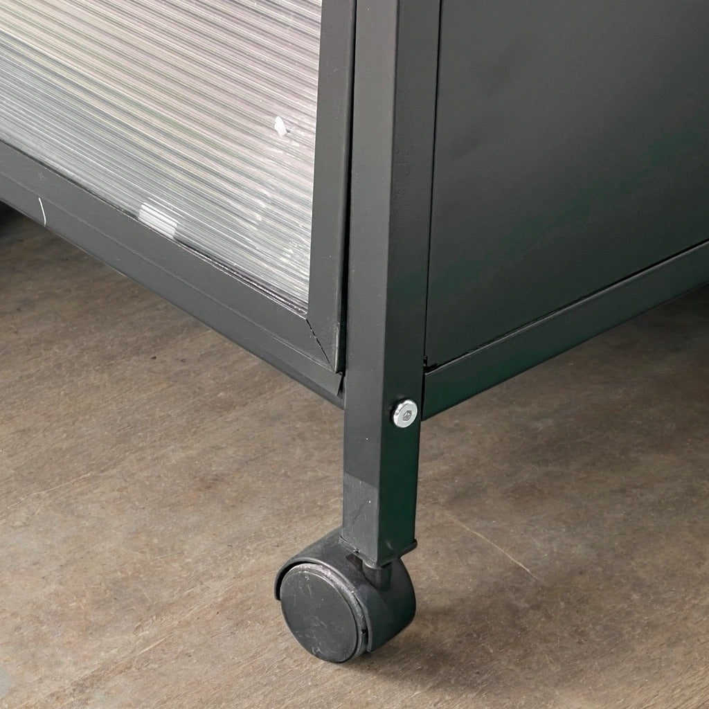 Wheel Part Of Multi-Purpose Kitchen Pantry Storage Rack.