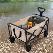 A Multi-Purpose Trolley Carrying Some Equipments.