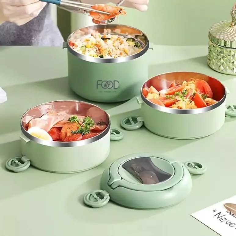 Multi-layer Thermal Insulated Lunch Box, Food Storage Container, Stackable Lunch Bucket Multi-layer Thermal Insulated Lunch Box, Food Storage Container, Stackable Lunch Bucket