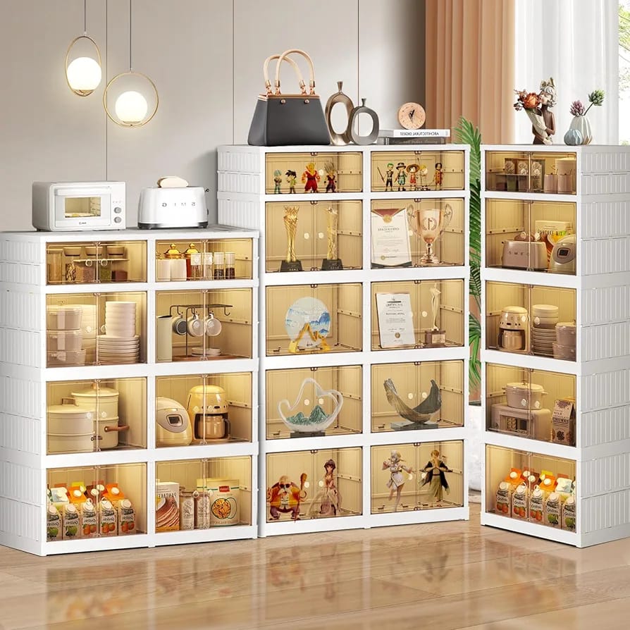 Multi-purpose Large Stackable Organizer For Home.