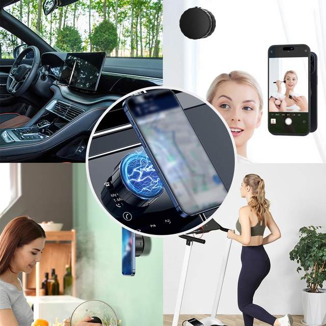 Multi Use Of Vacuum Adsorption Phone Holder (2nd Generation).