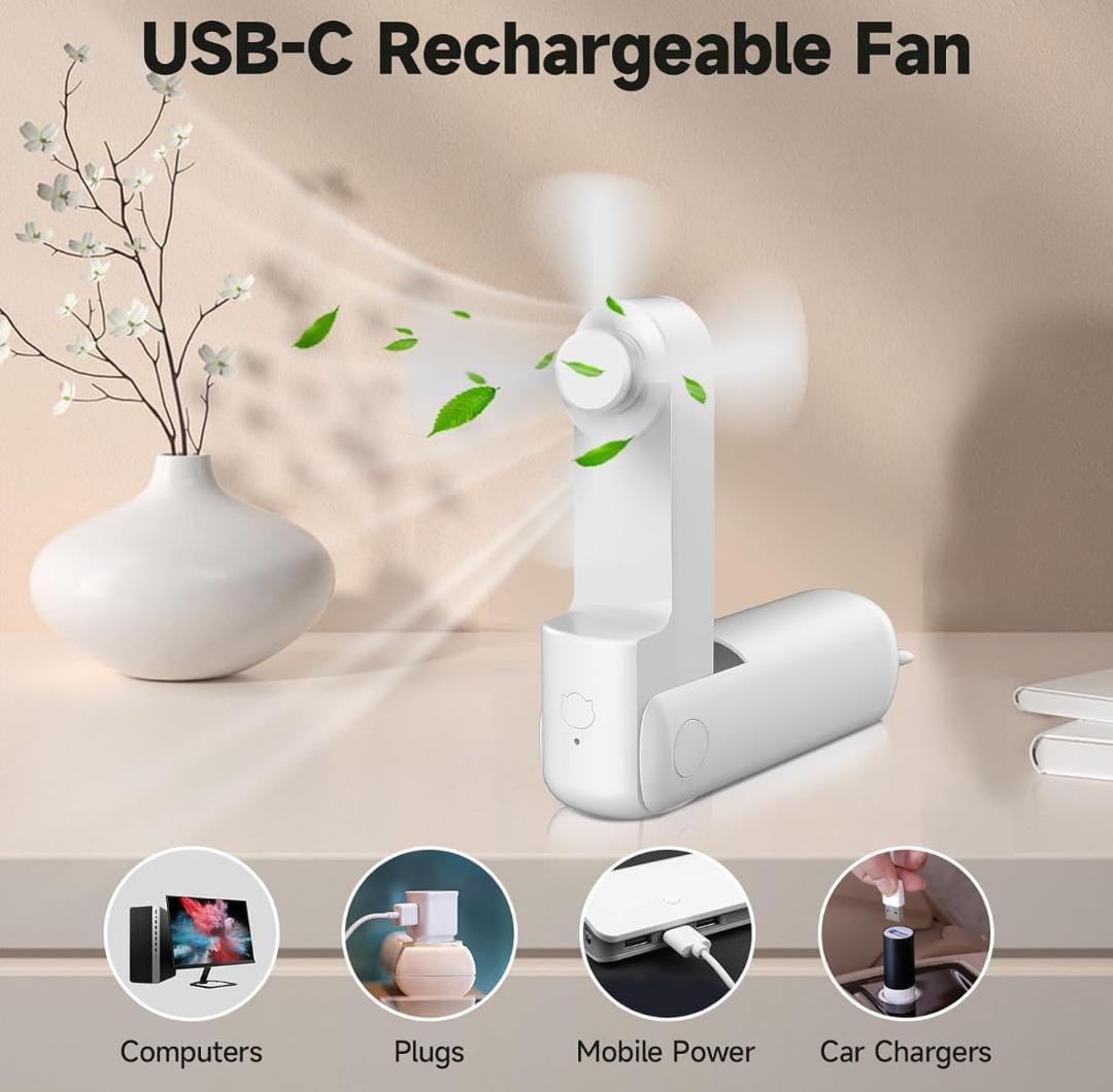 Multifunction Folding Mini Fan.