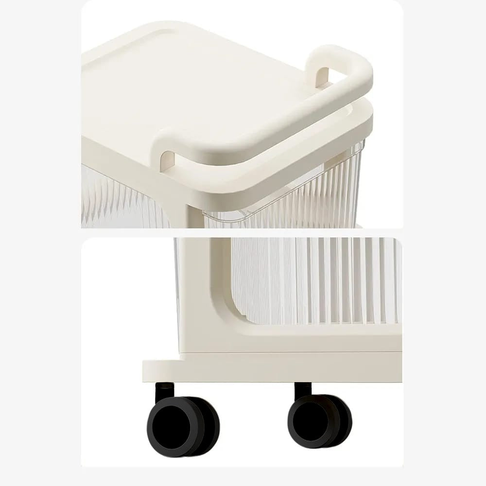 Input Rack Trolley 2 Level Multifunctional Storage Trolley Rack, Multi- Tier Drawer Cabinet For K
