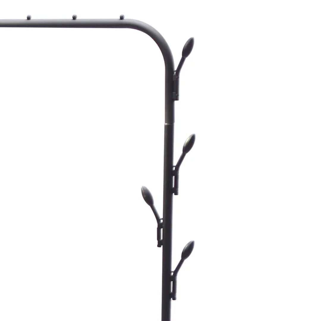 Hooks Of Multipurpose Metal Garment Stand.