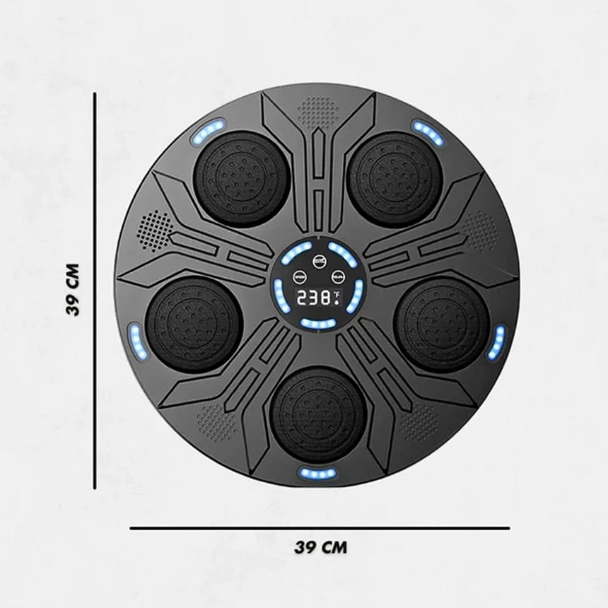 Size Of Musical Boxing Target.