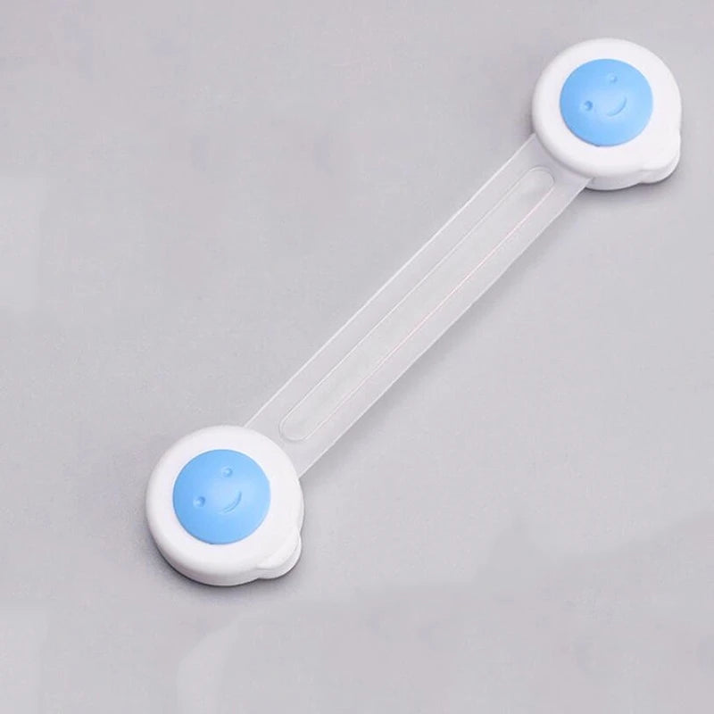 Child Safety Lock Latch Clip in blue  color