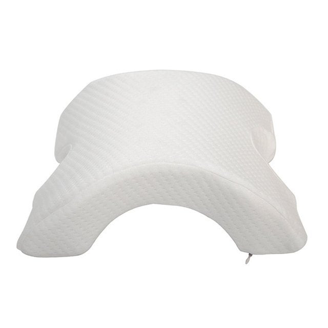 U-Shaped Curved Memory Foam Sleeping Neck Cervical Pillow