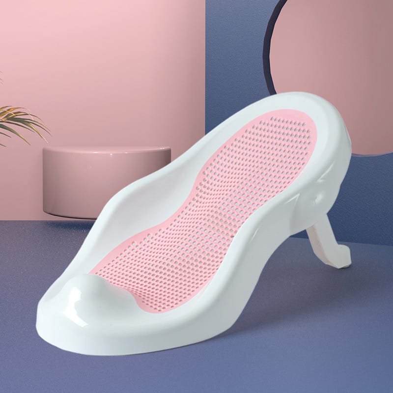 Newborn Baby Bathing Seat in Pink Color.