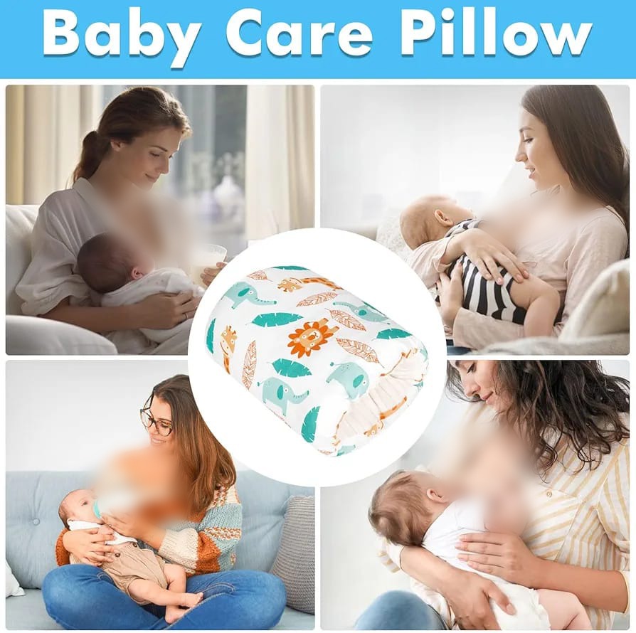 Multiple Usage Of Nursing Arm Pillow are Demonstrated by Different Women.