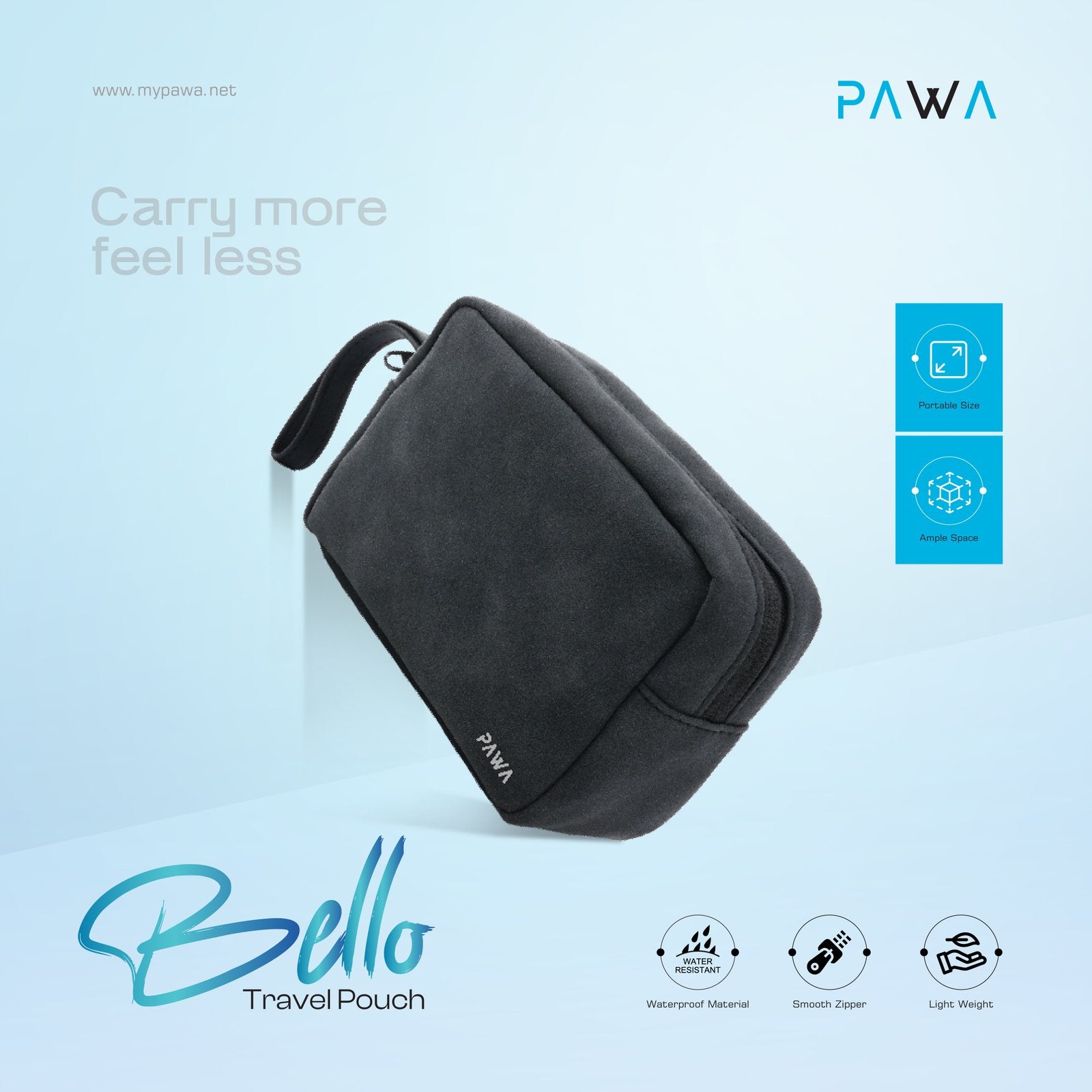 PAWA Bello Travel Pouch.