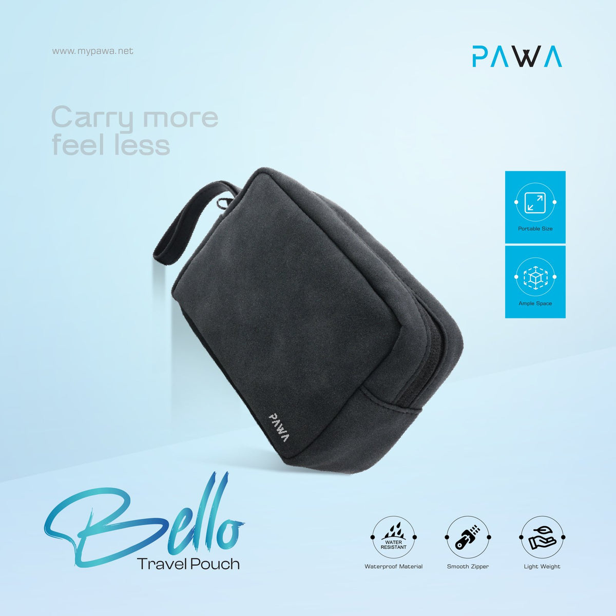 PAWA Bello Travel Pouch.