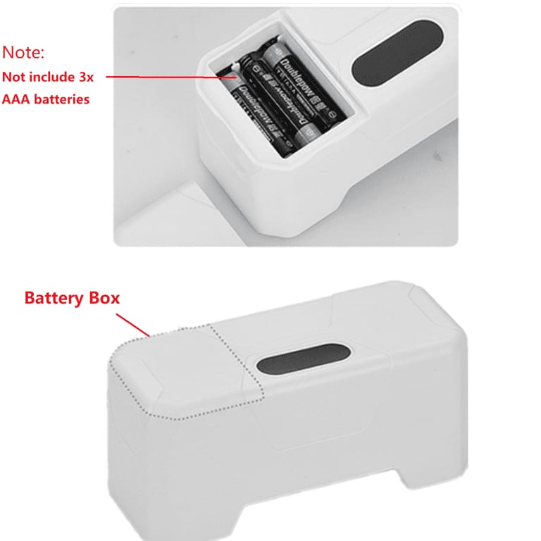 Parts Of Automatic Sensing Toilet Flush Button.