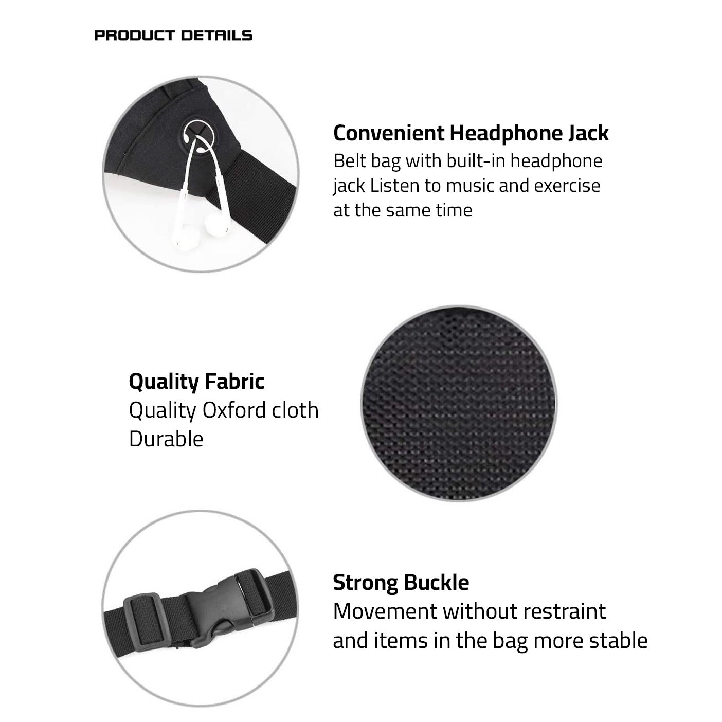 Parts Of Crossbody Fanny Pack Bag