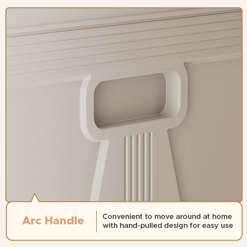 Parts Details Of Foldable Cloth Storage Organizer Box.