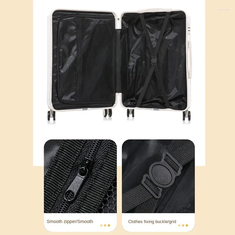 Parts Of Carry-On Luggage Trolley Bag