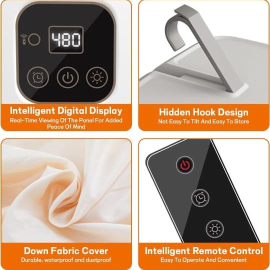 Folding Electric Cloth Dryer, Large Capacity Portable Laundry Dryer for Home Folding Electric Cloth Dryer, Large Capacity Portable Laundry Dryer for Home