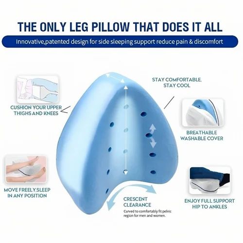 Parts Of Orthopedic Sleeping Leg Pillow.