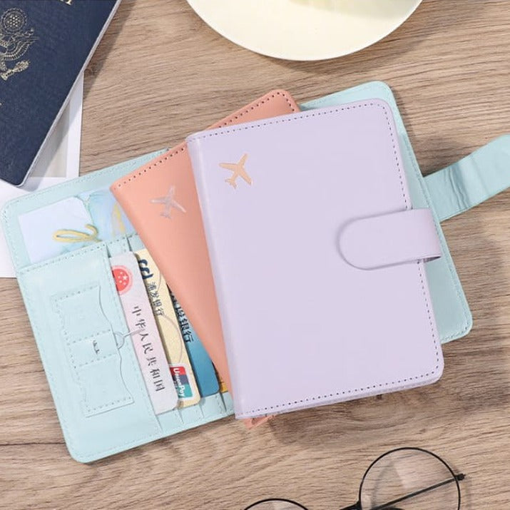 Passport Holder Travel Organizer Wallet.