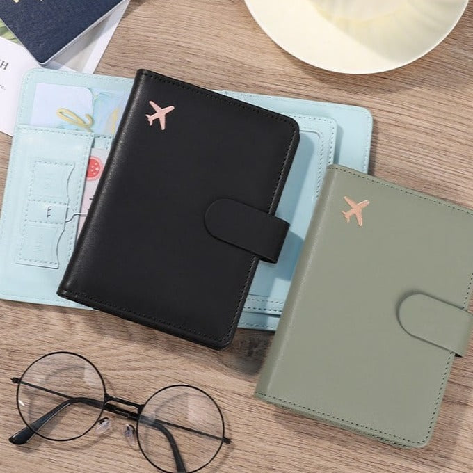 Passport Holder Travel Organizer Wallet 