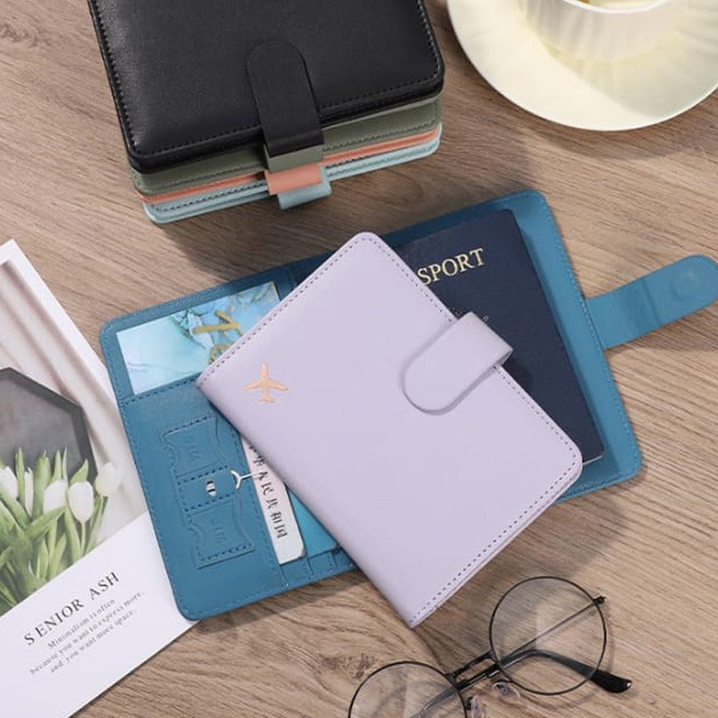 Passport Holder Travel Organizer Wallet.